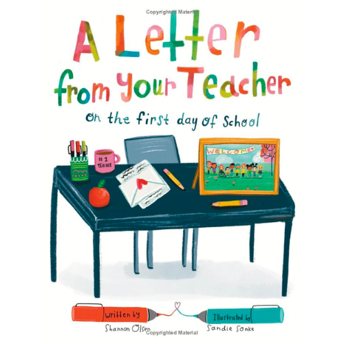 a letter from your teacher