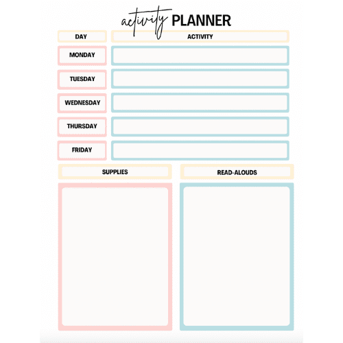 apoy activity planner template