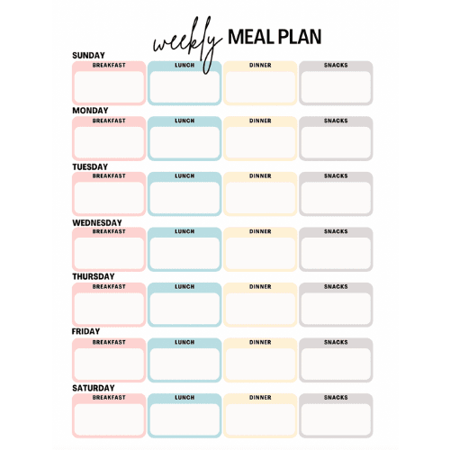 apoy weekly meal plan template