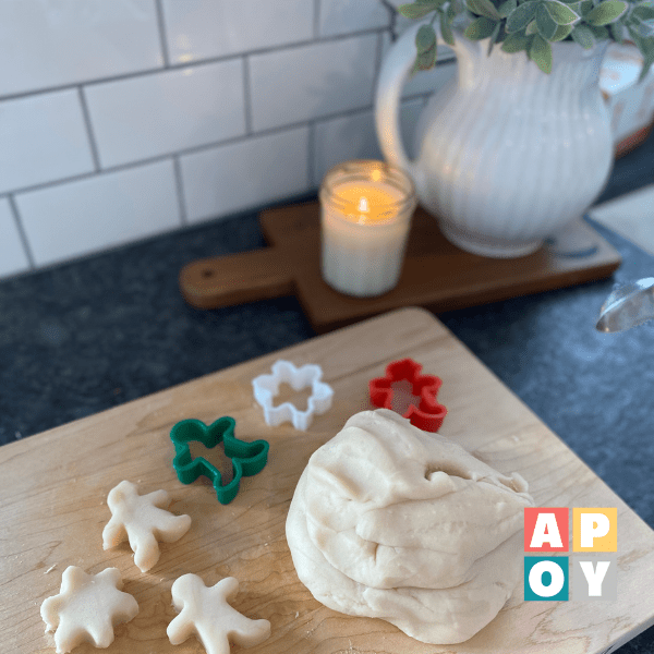 Homemade Sugar Cookie Playdough Recipe: Easy Christmas Craft for Kids