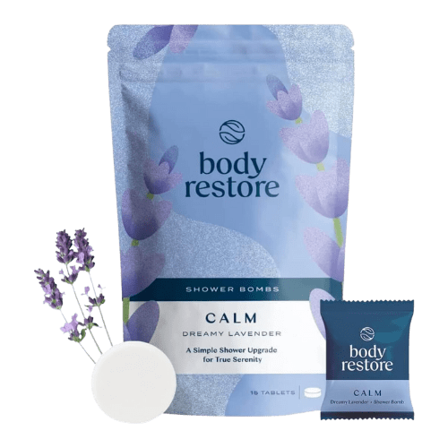 body restore shower steamers lavender calm