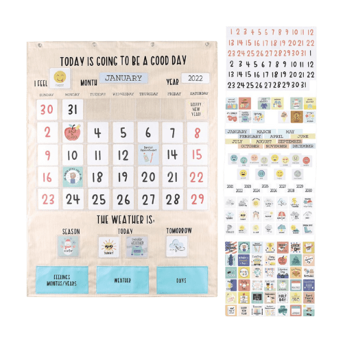 calendar pocket chart