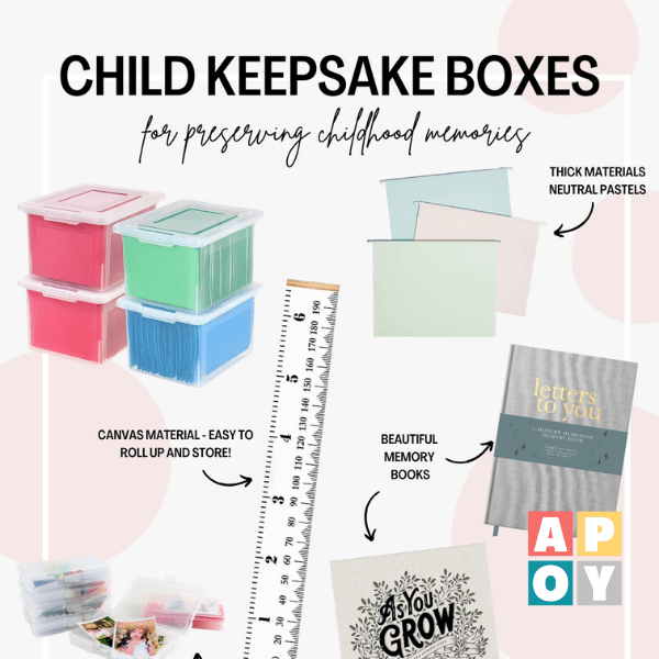 How to Organize All Keepsakes for Your Child: A Guide to Taming the Memorabilia Chaos