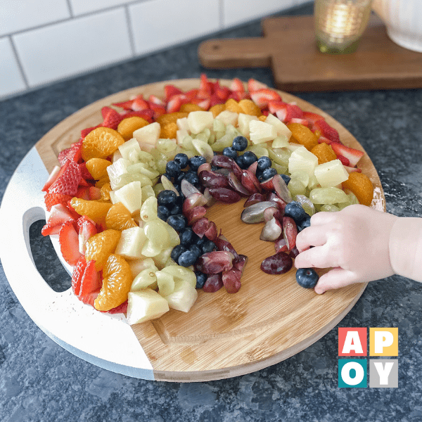 Crafting a Colorful St. Patrick’s Day Fruit Rainbow for Healthy Snacking Fun