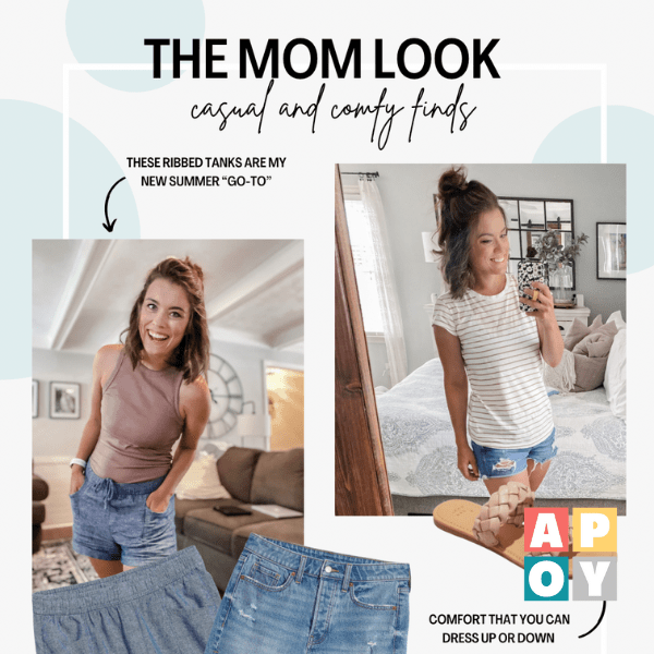 Effortless Casual Mom Outfits for a Stylish Summer