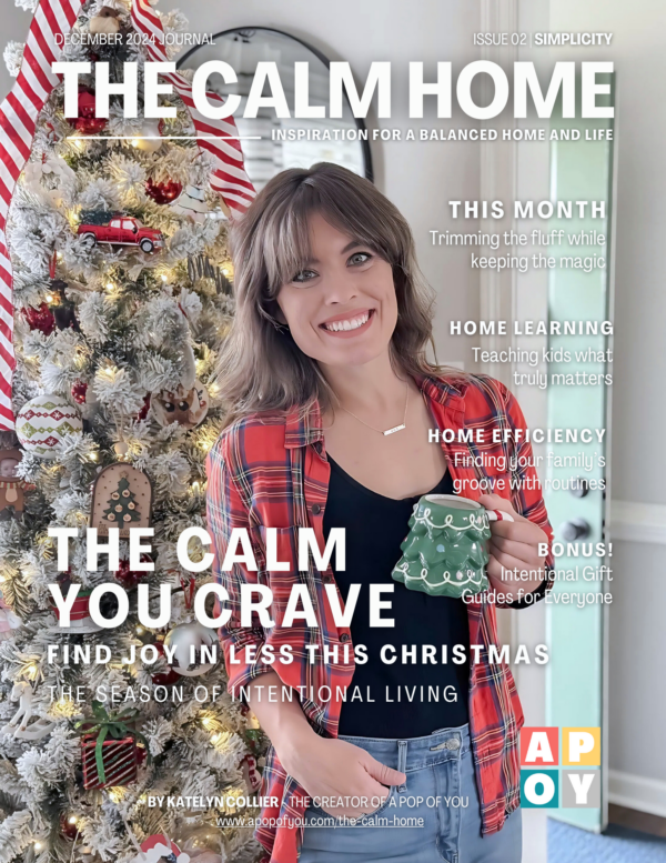 The Calm Home Journal - December 2024