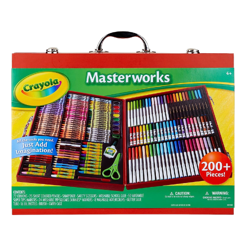 crayola masterworks art case