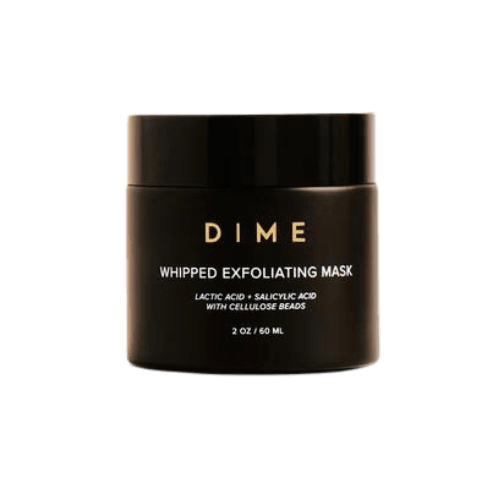 dime whipped exfoliating mask