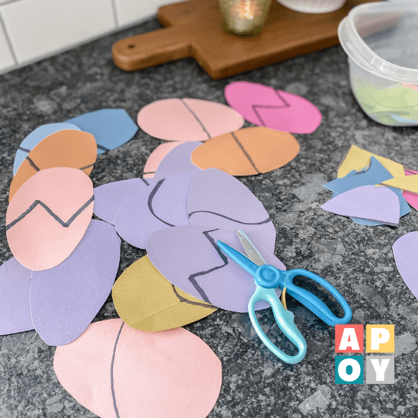 Easter Egg Cutting Activity: Fun and Educational Scissor Practice for Toddlers