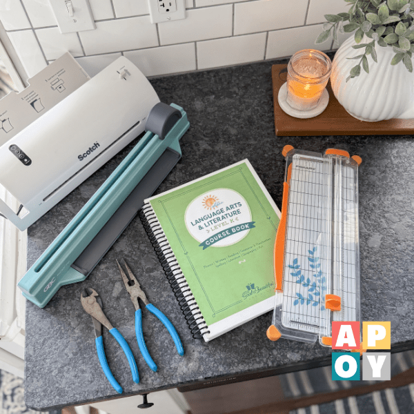 homeschool curriculum binding supplies