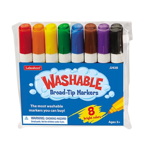 lakeshore washable broad tip makers