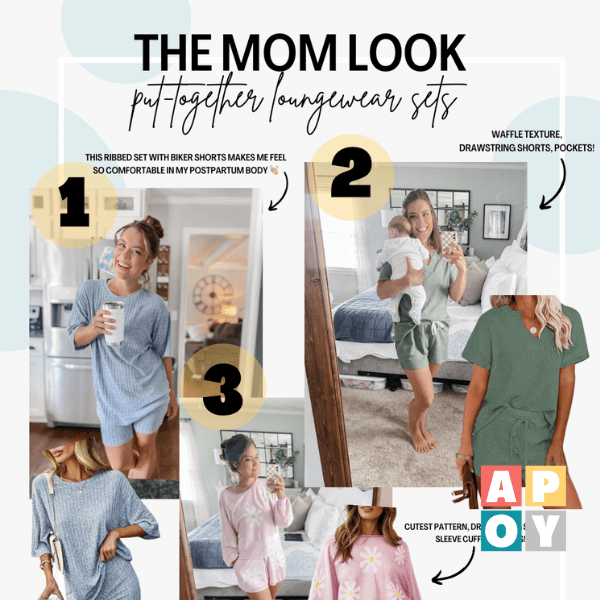 The Ultimate Amazon Guide to Stylish and Cozy Loungewear for Moms: Top 3 Recommended Sets