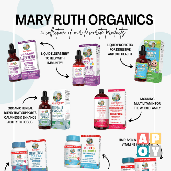 Elevate Your Family’s Well-being with Mary Ruth Organics Products Favorites: A Busy Mom’s Guide to Overall Health