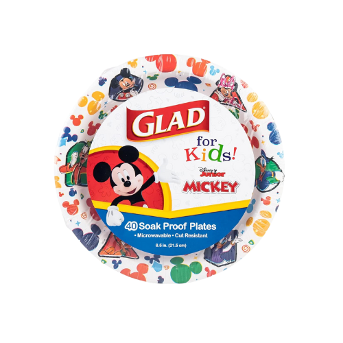 mickey and friends paper plates