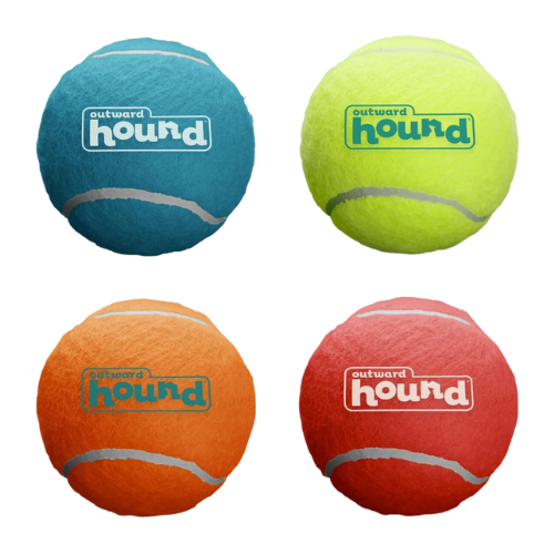 outward hound 4 pk tennis balls