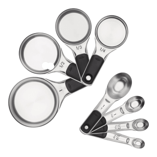 oxo stainless steel measuring cups and spoons 2