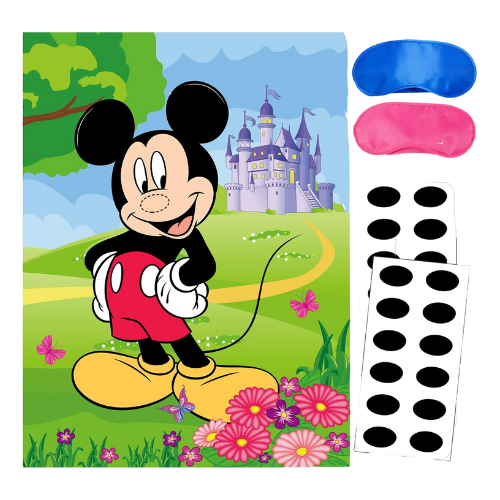pin the nose on mickey activity