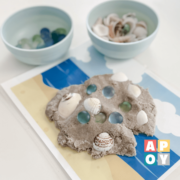 sand play dough