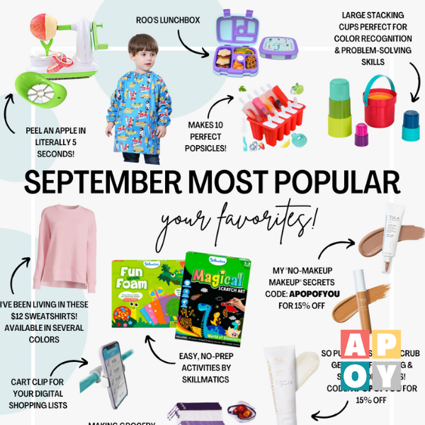 September Favorites: Must-Have Products for Fun Family Time