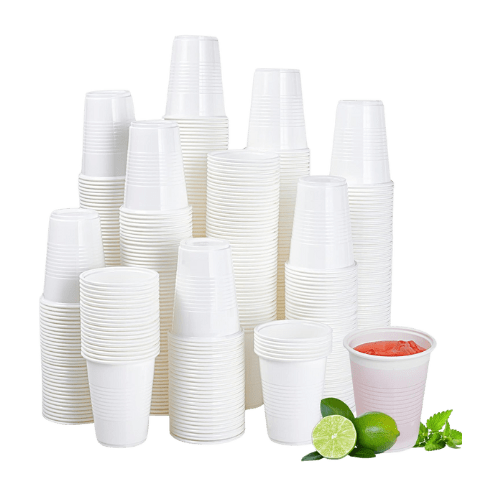 small plastic cups