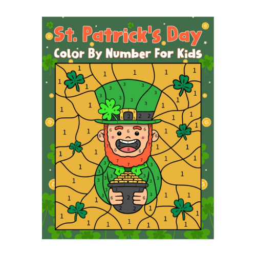 st. patricks's day color by number for kids