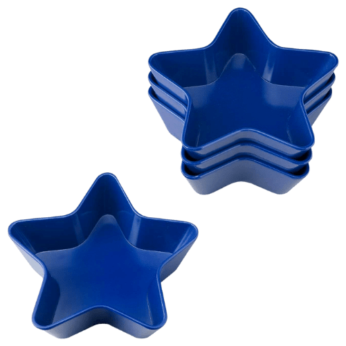 star shaped bowls