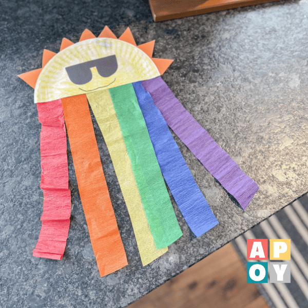 sunny rainbow craft