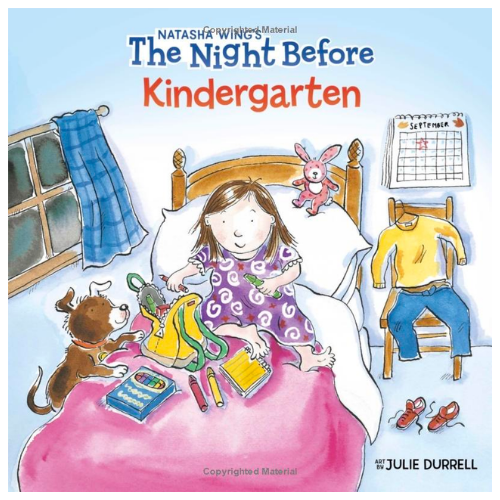 the night before kindergarten