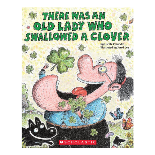 there was an old lady who swallowed a clover