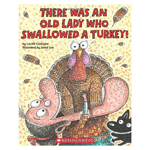 there was an old lady who swallowed a turkey
