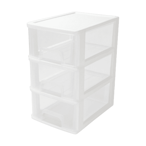 three drawer organizer