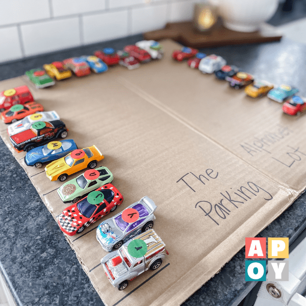 Engaging Alphabet Parking Lot Activity for Toddlers: Learning the ABCs through Play