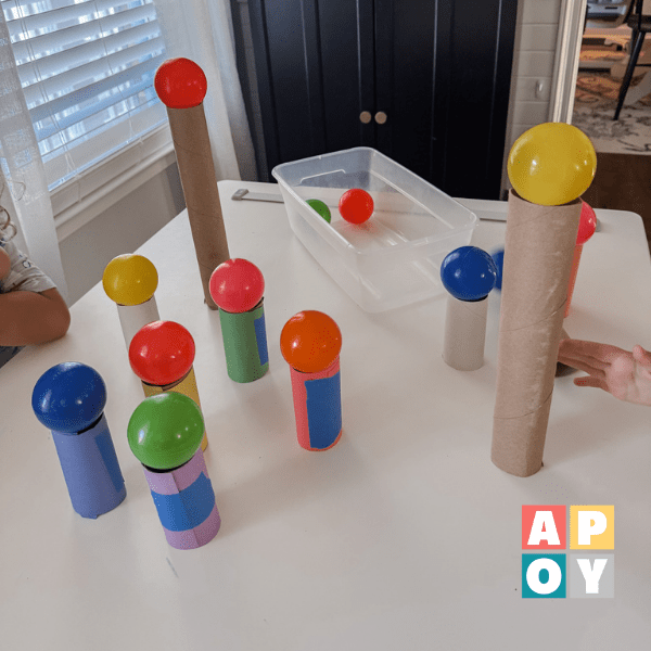 tube ball balance