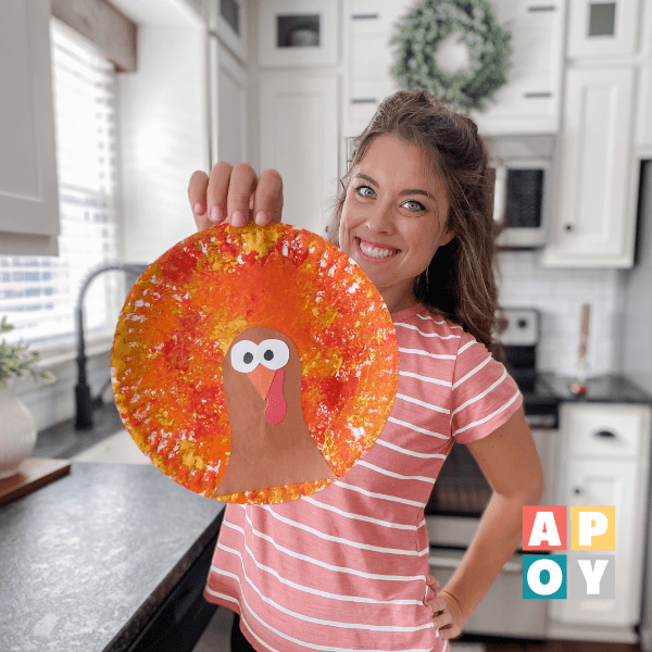 Turkey Sponge Painting: A Fun and Colorful Thanksgiving Craft for Little Artists