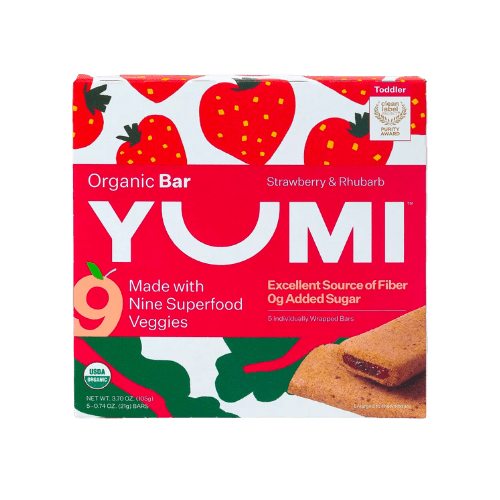 yumi strawberry fruit bars